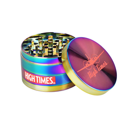 High Times® Chameleon Metal Grinder | 4pc | 2.5" | Airplane