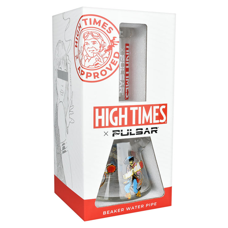 High Times® x Pulsar Beaker Bong | Cowboys | Packaging