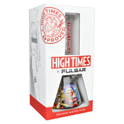 High Times® x Pulsar Beaker Bong | Covers Collage | Packaging