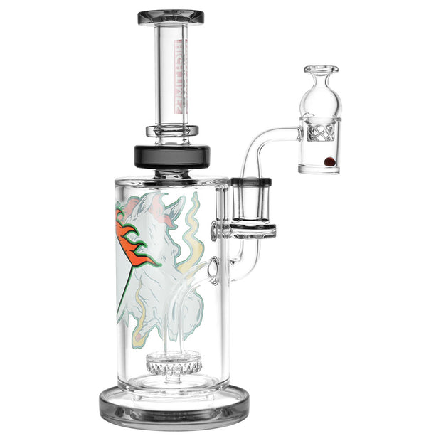 High Times® x Pulsar x Bear Quartz Ultimate High-bernation Bundle | Dab Rig Set | Back View