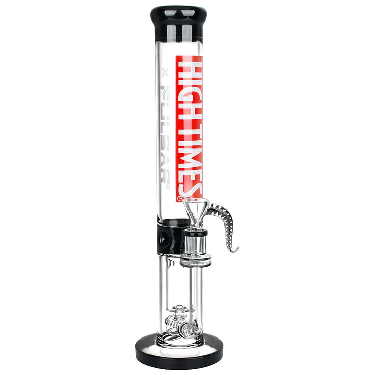 High Times® x Pulsar Bundles | Recycler Tube Bong | Front View