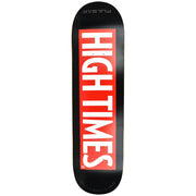 High Times® x Pulsar SK8 Deck | Black Logo | Back View