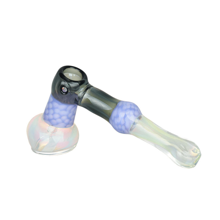 Hip Honeycomb Hammer Bubbler | Purple & Smoke