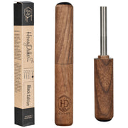Honey Labs HoneyDabber II™ Compact Vapor Straw | Walnut Wood | Titanium Tip