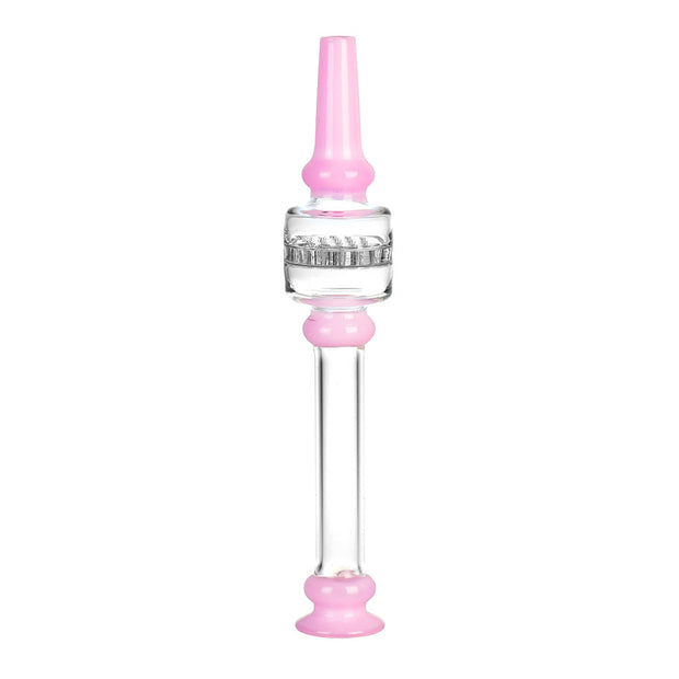 Honeycomb Diffuser Dab Straw | Pink