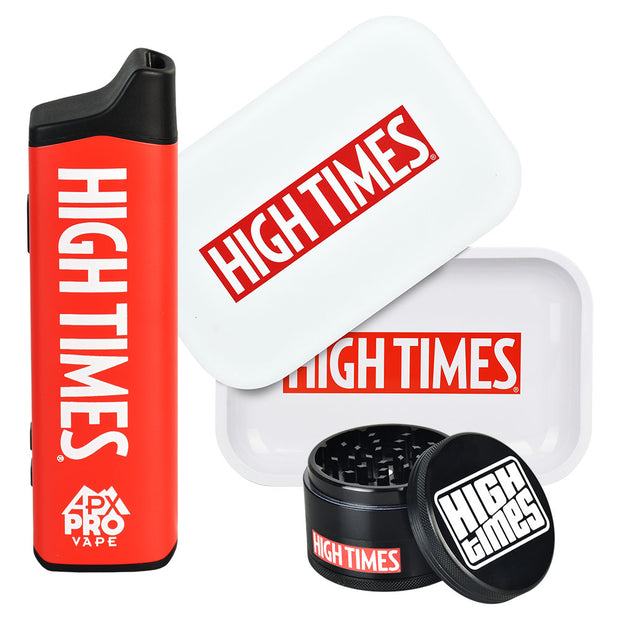 High Times® x Pulsar APX Pro Vape, Tray Set, & Grinder Bundle