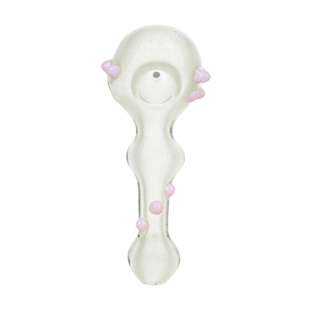 Inner Illumination Glow Spoon Pipe | Pink