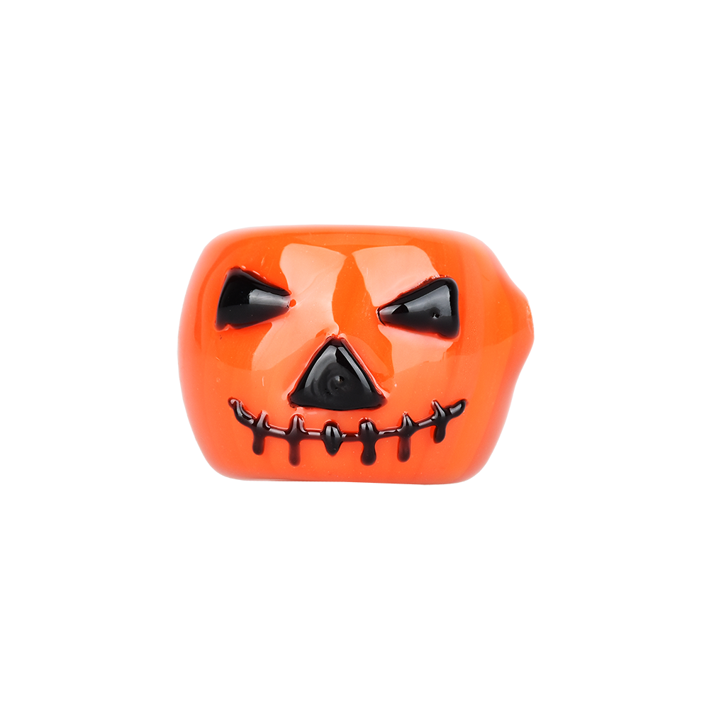 Jack-O-Lantern Spoon Pipe | Front View