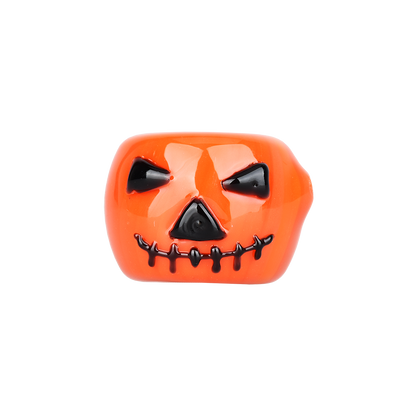 Jack-O-Lantern Spoon Pipe | Front View