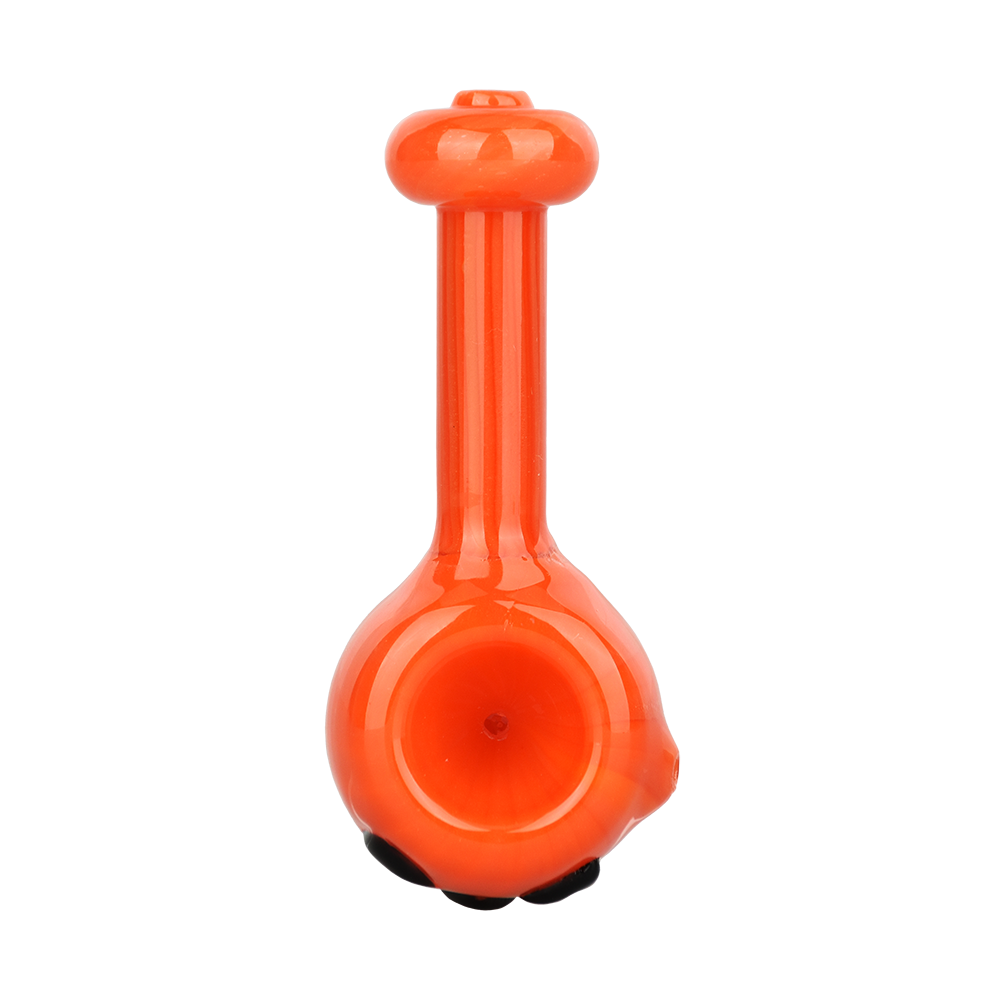 Jack-O-Lantern Spoon Pipe | Top View