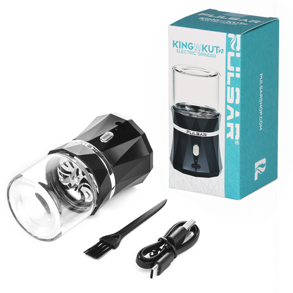 Pulsar King Kut V2 Electric Grinder | Packaging & Contents