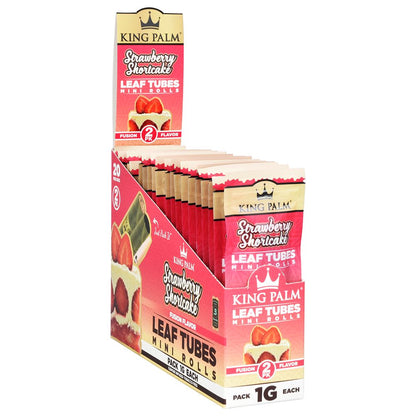 King Palm Leaf Rolls | Mini 2 Pack | Strawberry Shortcake Full Box