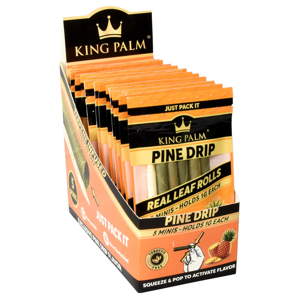 King Palm Leaf Rolls 5 Pack | Mini Size, Maximum Fresh - Pulsar
