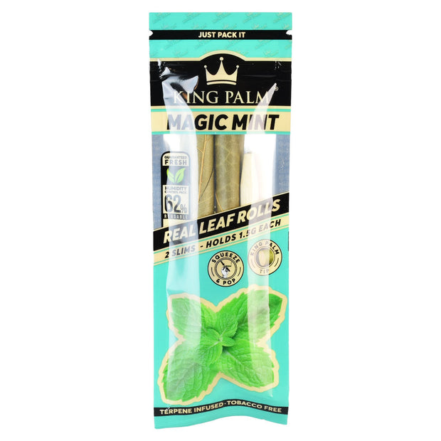 King Palm Leaf Rolls | Slim 2 Pack | Magic Mint