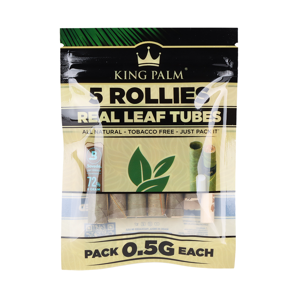 King Palm Leaf Rolls | Rollie 5 Pack Individual