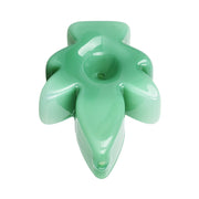 Leafy Greenz Hand Pipe | Mouthpiece View