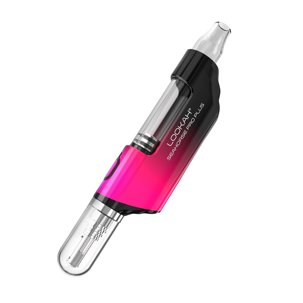 Lookah Seahorse Pro Plus Electric Dab Straw | Pink Black Gradient