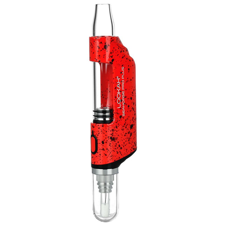 Lookah Seahorse Pro Plus Electric Dab Pen Kit | Red Black Spatter Edition