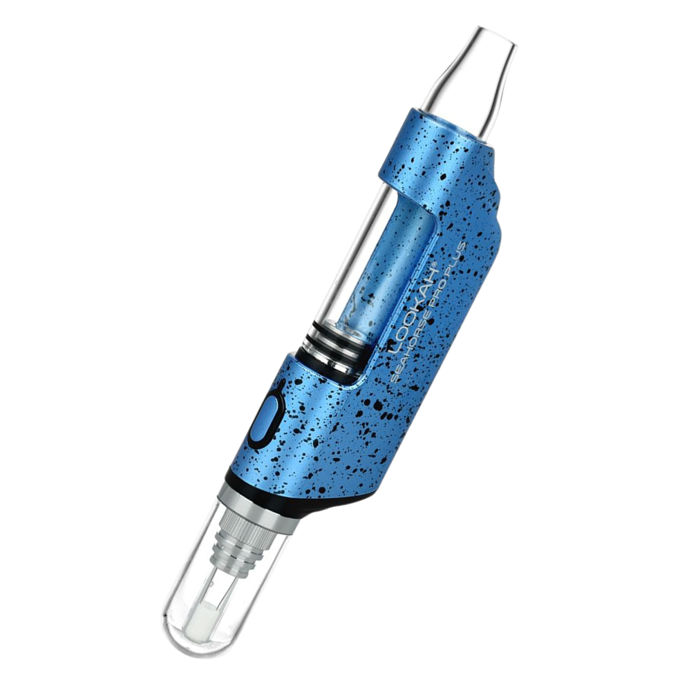 Lookah Seahorse Pro Plus Electric Dab Straw | Blue Spatter Edition