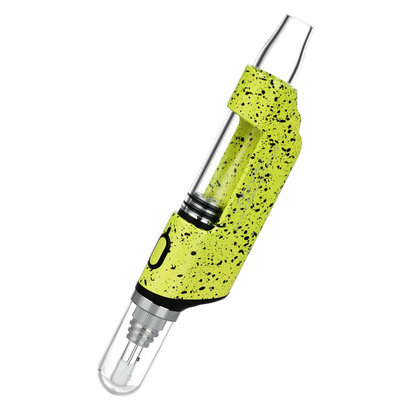 Lookah Seahorse Pro Plus Electric Dab Straw | Neon Green Spatter Edition