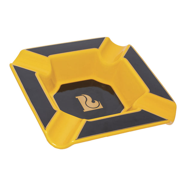 Lucienne Special X Square Ceramic Ashtray | Yellow