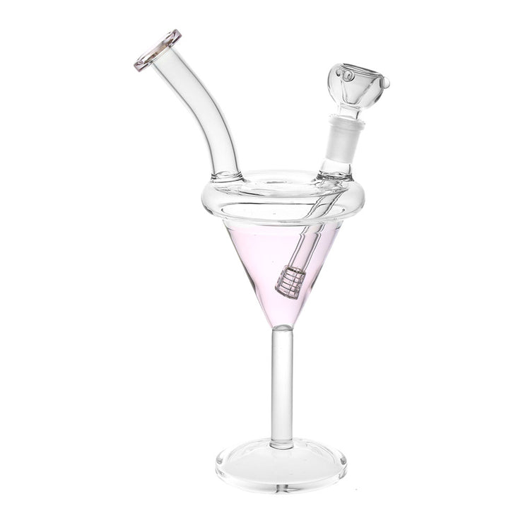 Martini Glass Bong | Pink
