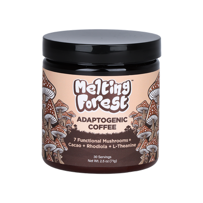 Melting Forest Adaptogenic Mushroom Instant Coffee | Front View