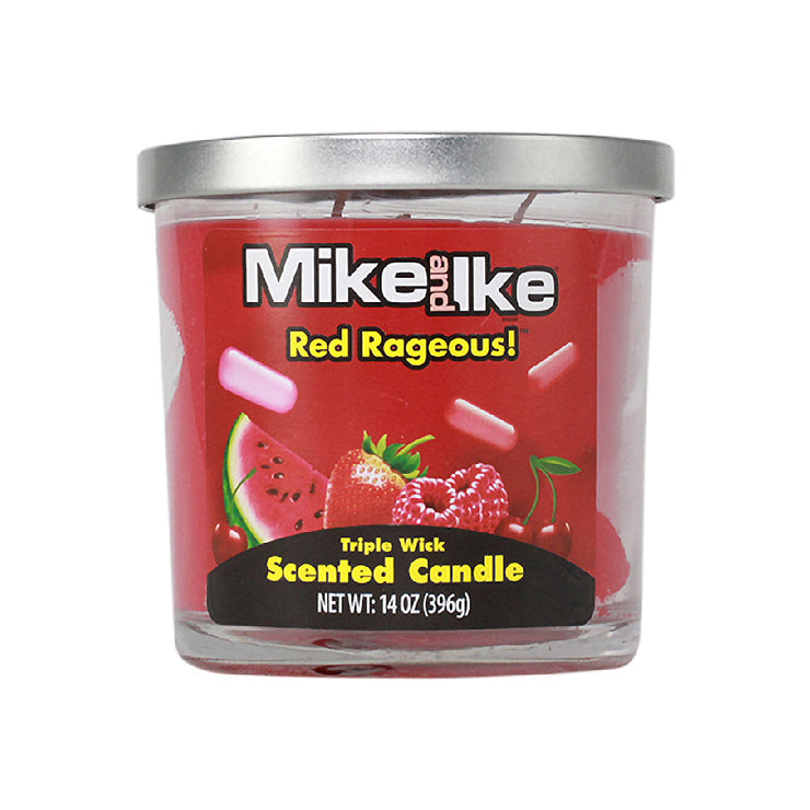 Mike and Ike Scented Candles | Red Rageous | Large