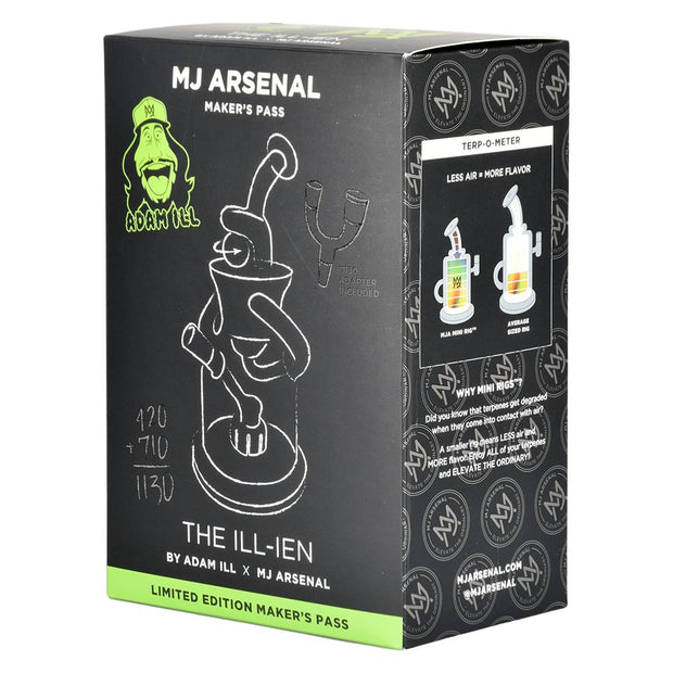 MJ Arsenal iLL-ien Dual Use Dab Rig Set | Packaging