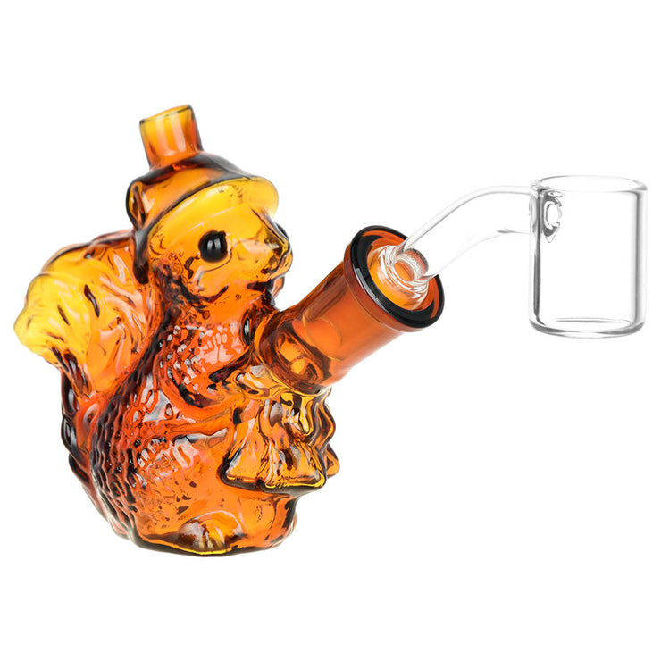 'Nuts For Dabs' Squirrel Mini Dab Rig | Front View