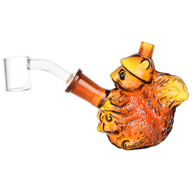 'Nuts For Dabs' Squirrel Mini Dab Rig | Side View