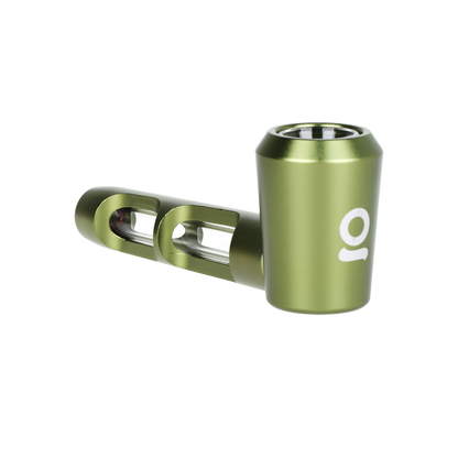 ONGROK Aluminum & Glass Spoon Pipe | Front View