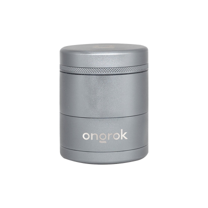 ONGROK Flower Petal Toothless Grinder | 2.2" | Silver