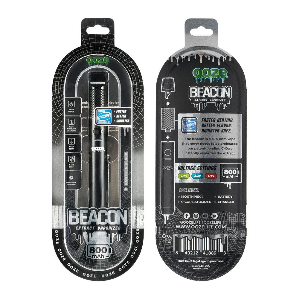 Ooze Beacon Slim Wax Pen | Packaging