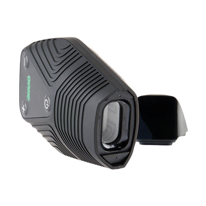 Ooze Brink Dry Herb Vaporizer | Open Chamber Side View