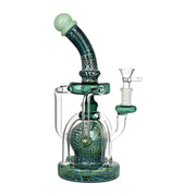 Otherworldly Connection Recycler Bong | Alt Side View