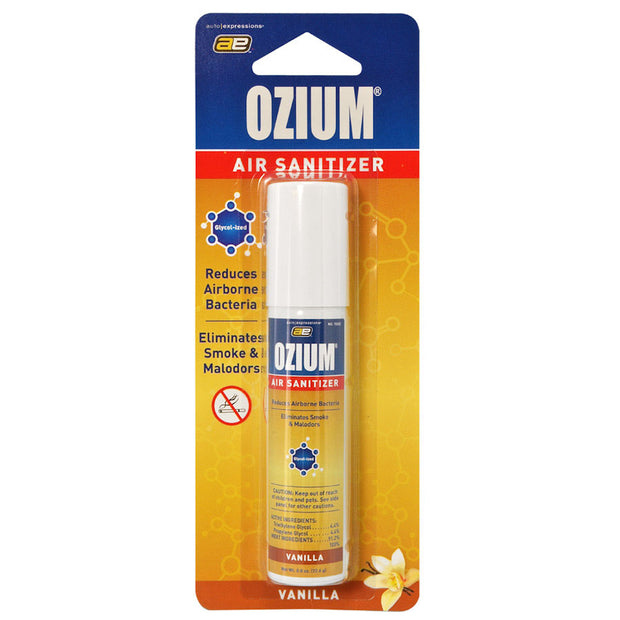 Ozium Air Sanitizer | 0.8 Ounce | Vanilla