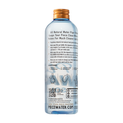 Piece Water | Bong Water Solution | Back View