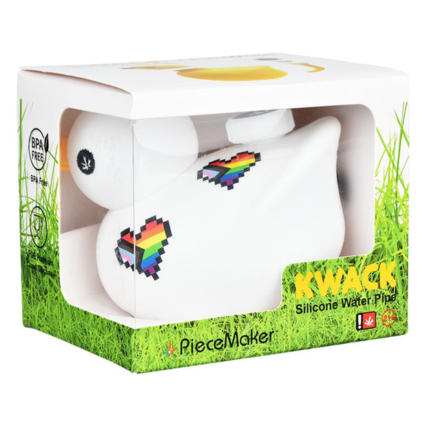 Piecemaker Kwack Silicone Bong | Packaging