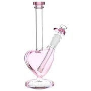 Pink Passion Heart Bong | Back View