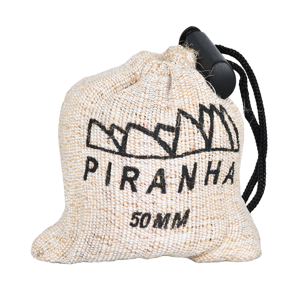 Piranha Aluminum Grinder | 3pc | 2" | Carry Pouch