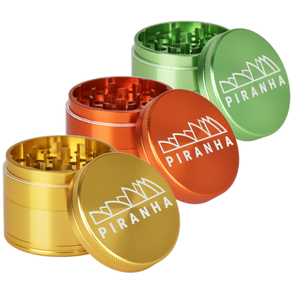 Piranha Aluminum Grinder | 4pc | 2.2" | Group