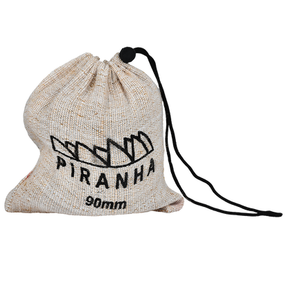 Piranha Aluminum Grinder | 4pc | 3.5" | Travel Bag