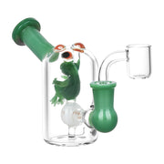 Pondering Frog Mini Dab Rig | Front View
