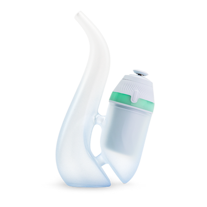 Puffco New Proxy Bubbler | Haze | View with Base