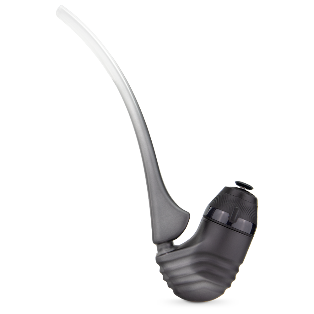 Puffco New Proxy Wizard Pipe | Onyx | View with Base