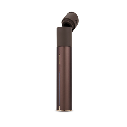 Puffco Pivot Concentrate Vaporizer | Mocha | Mouthpiece Open View