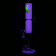 Pulsar 420 Hazy Glow Bong | Front View | Glow In The Dark
