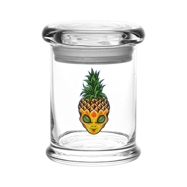 Pulsar 420 Jars | Pop Top Jar | Pinealien | Medium