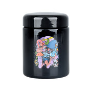Flamingo Wizard Jar & Pipe Bundle | UV Screw Top Jar Large Size